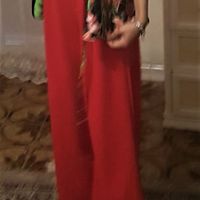 3) Body Nero, con pantalone Rosso 