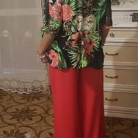 3) Kimono nero con fiori 