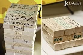 GUEST-BOOK JENGA:
