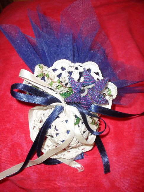 ci siamo ecco le bomboniere....