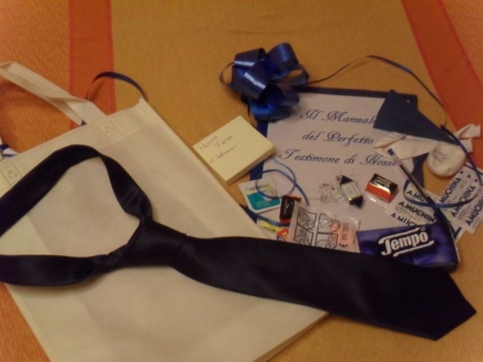 kit perfetto testimone