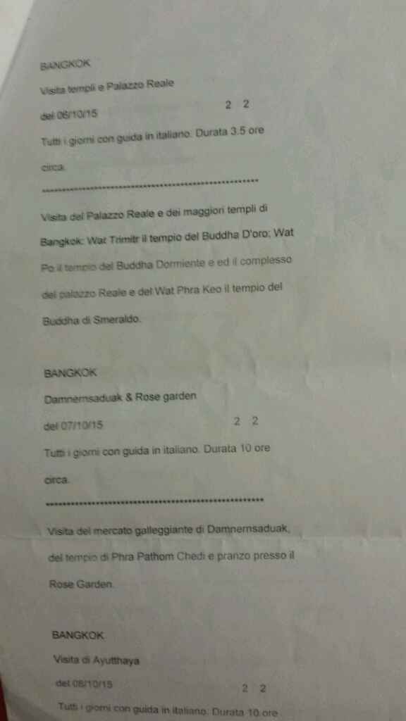 Thailandia  giugno 2016 e dubai consigli - 4