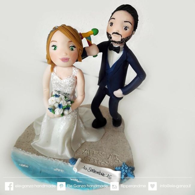 Cake topper personalizzata, chi lo fa? - 1