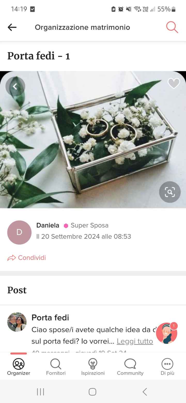 Preparazione portafedi - 1