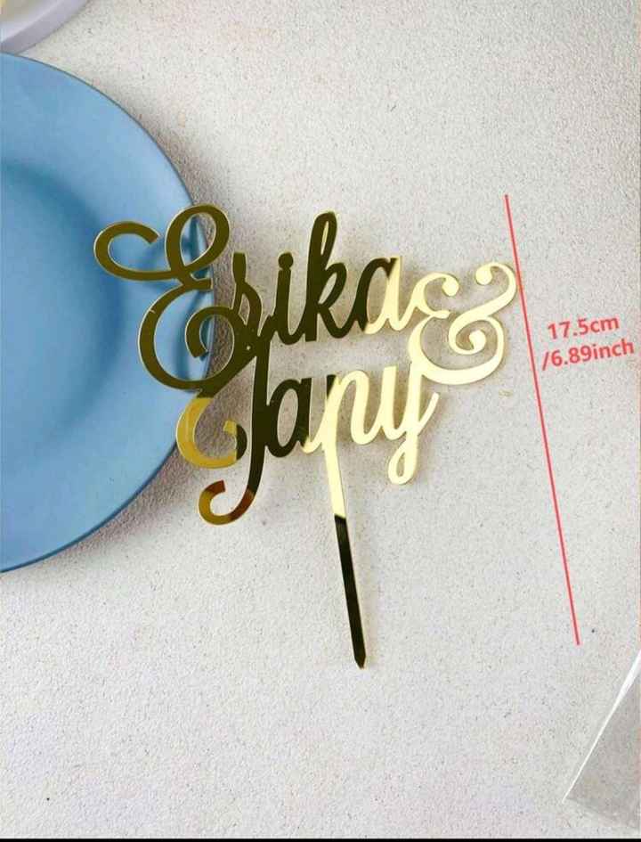 Topper torta nuziale - 1