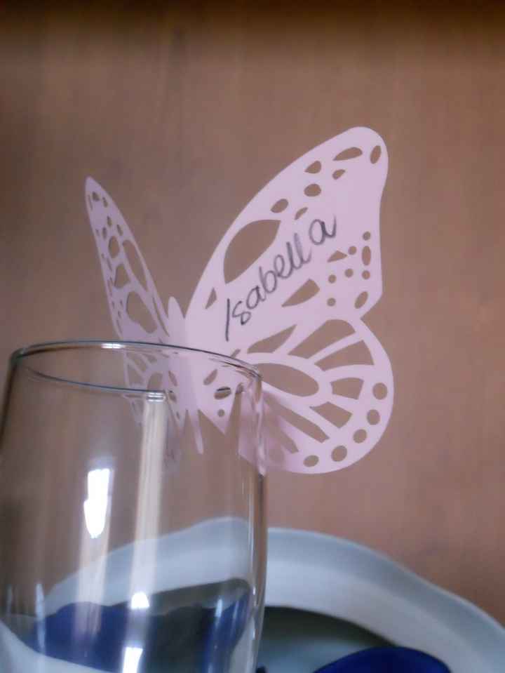 farfalla segnaposto