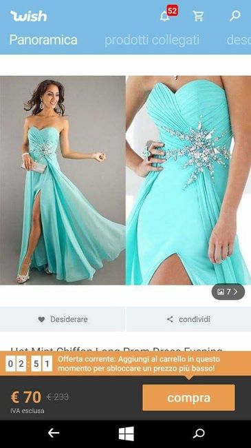 Abito per 3 damigelle - 1