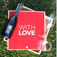 Bottiglia di vino come bomboniera... - 1