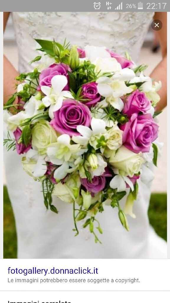 Bouquet ( torta e damigelle) lilla o fucsia? - 1