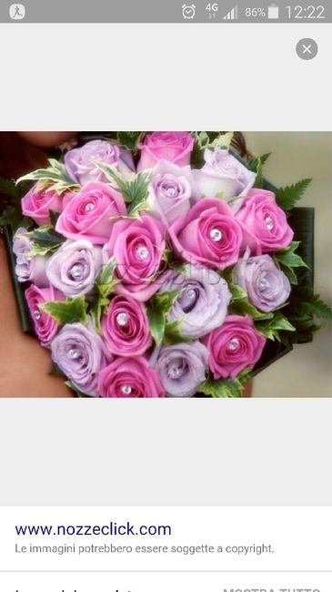 Bouquet ( torta e damigelle) lilla o fucsia? - 1