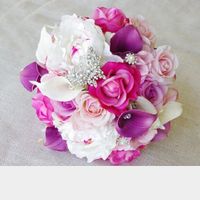 Bouquet ( torta e damigelle) lilla o fucsia? - 2