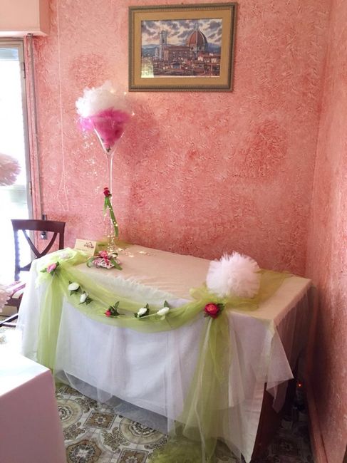 La mia confettata e tavolo regali - 3