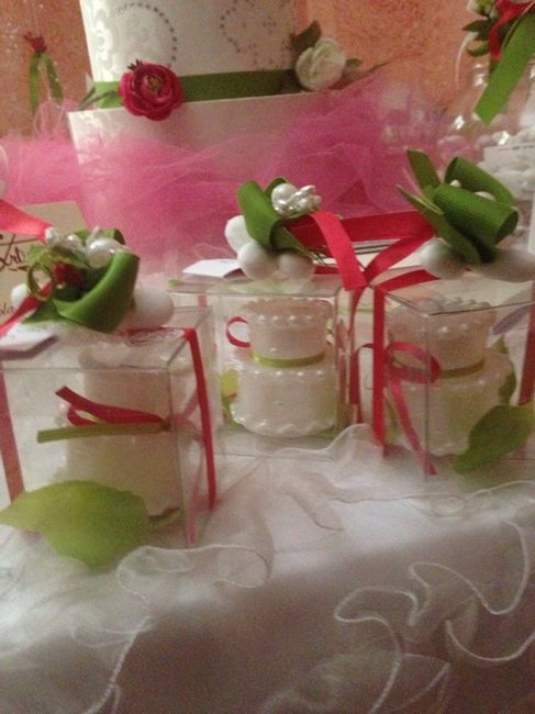 Le mie wedding cake a candela confezionate - 2