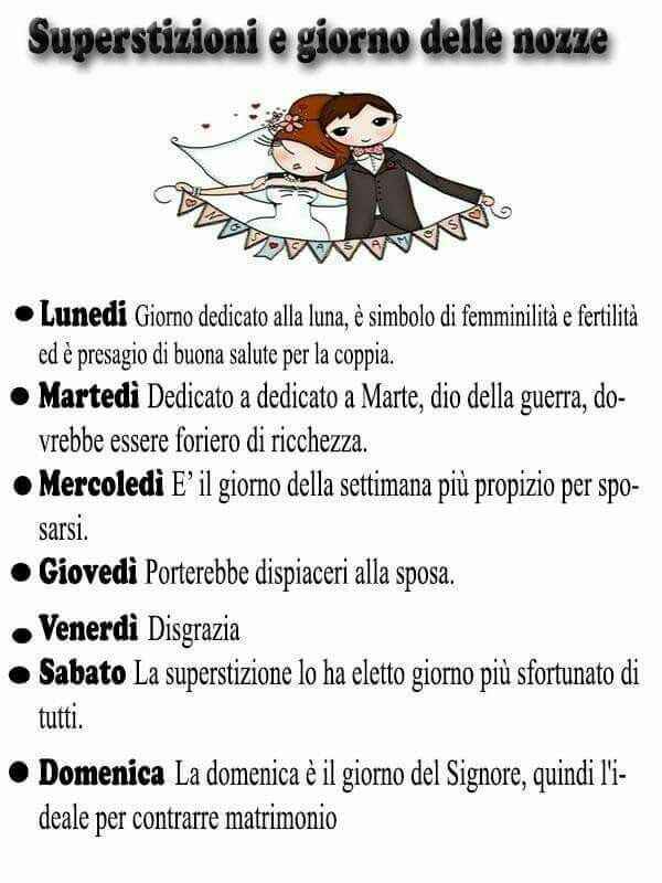 Che giorno vi sposate?? - 1