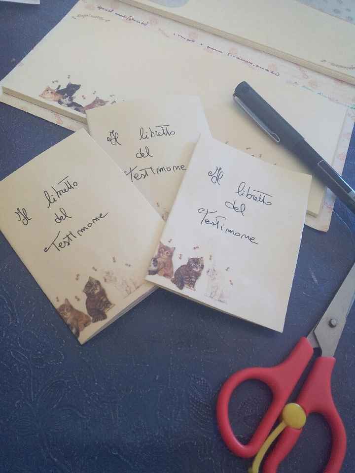 Il libretto dei testimonio - 1