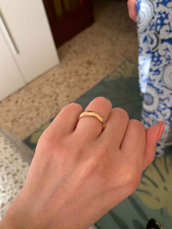 Ecco le nostre fedi ♥️♥️♥️ - 1