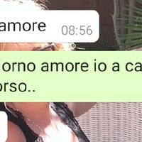 Condividi lo screenshot dell'ultimo messaggio che vi siete inviati - 1