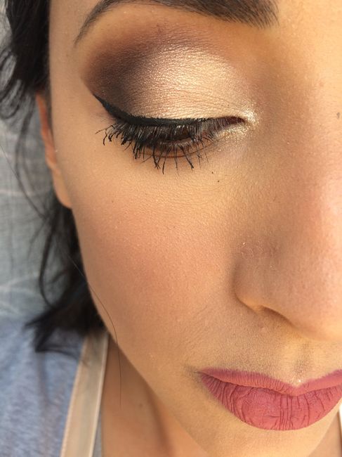 Prima prova trucco👁👄💄 - 2