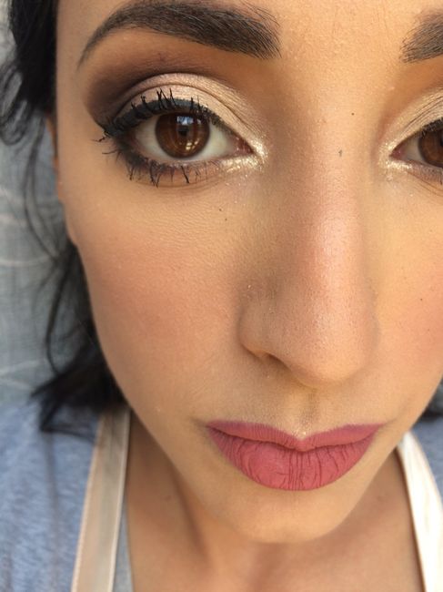 Prima prova trucco👁👄💄 - 3