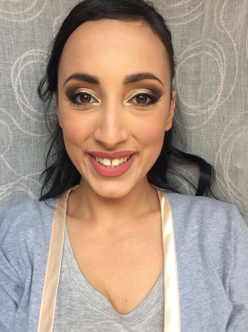 Prima prova trucco👁👄💄 - 4