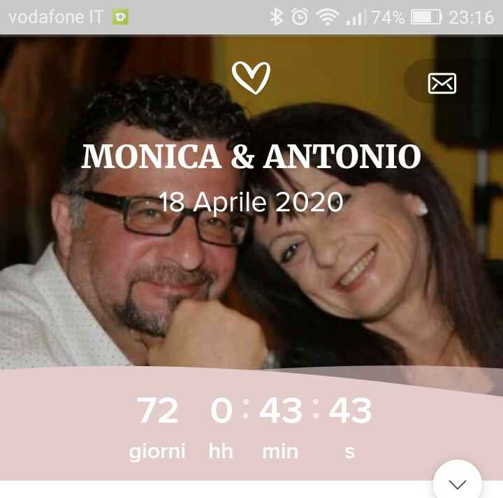 Quanti giorni mancano al vostro matrimonio? - 1