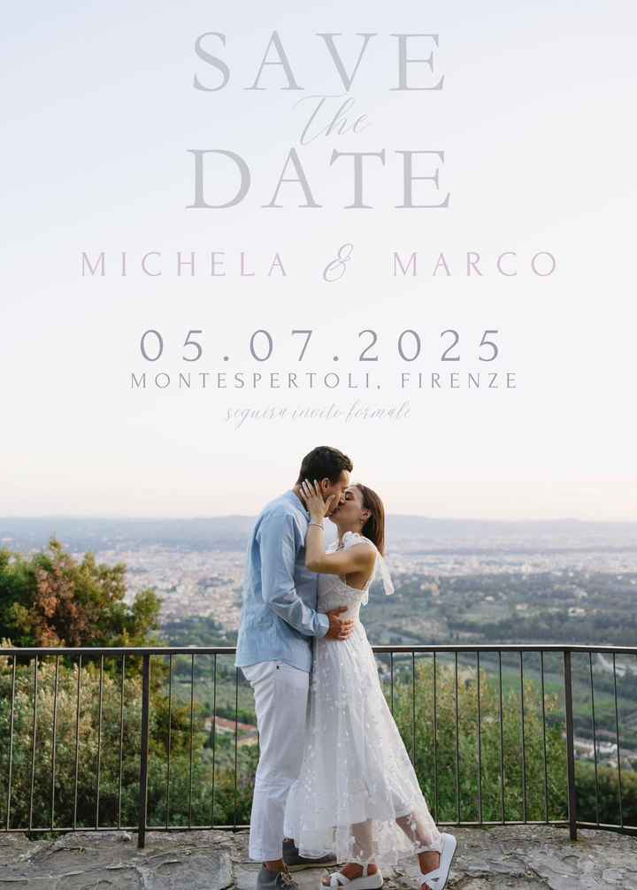 save the date - 1