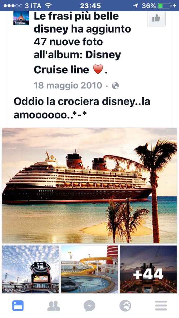 Crociera Disney ?????