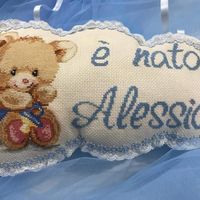 Foto e ispirazioni per fiocchi nascita e sacchetti cambio - 3