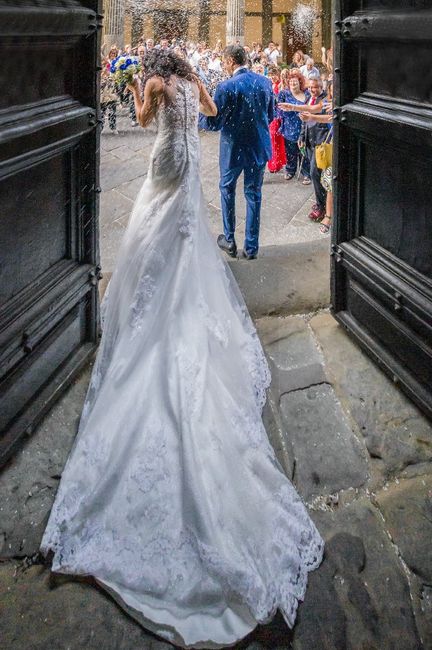 Il vostro vestito da sposa ha la coda? 2