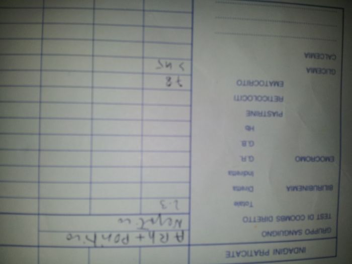 Analisi preventive - 1