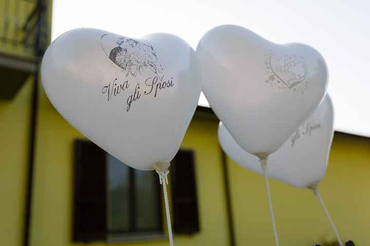 a casa della sposa - palloncini 