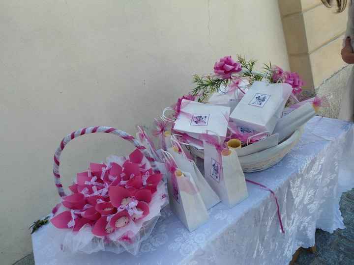 I coni riso e le wedding bags