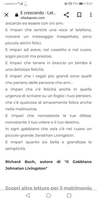 Lettura per scambio delle fedi 4