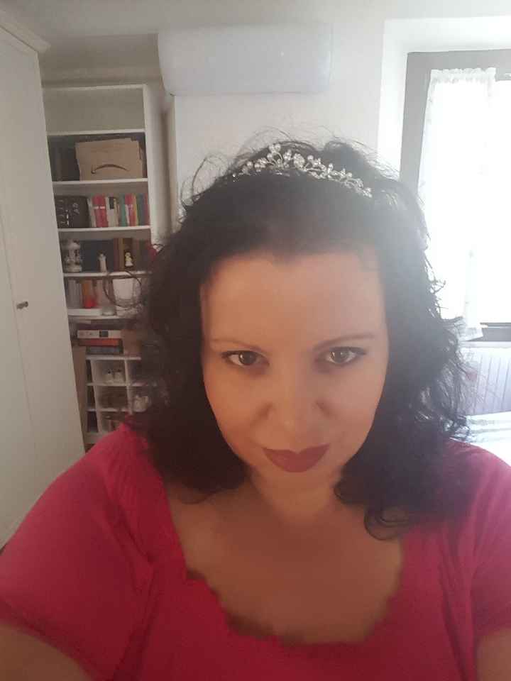 Prima prova trucco e acconciatura 😍 - 2