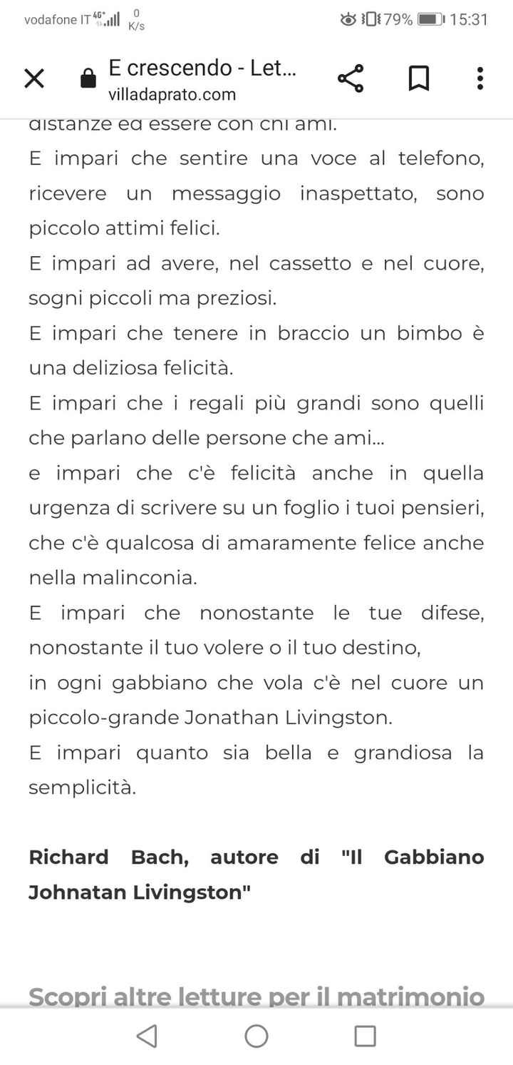 Lettura per scambio delle fedi - 3