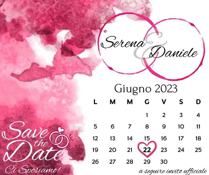Aiuto!! Cosa scrivere con il Save the Date? - 1