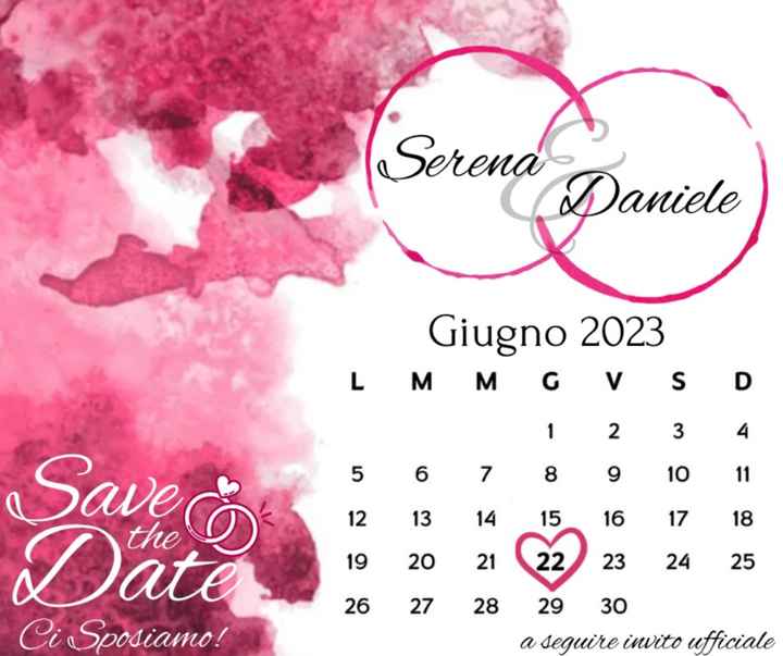 Save The date realizzati da me 🥰 - 1