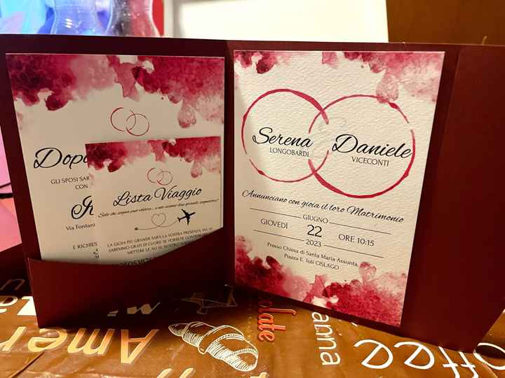 Biglietto iban per viaggio di nozze - 1