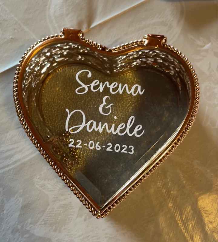 Scatola per fedi😍 - 1