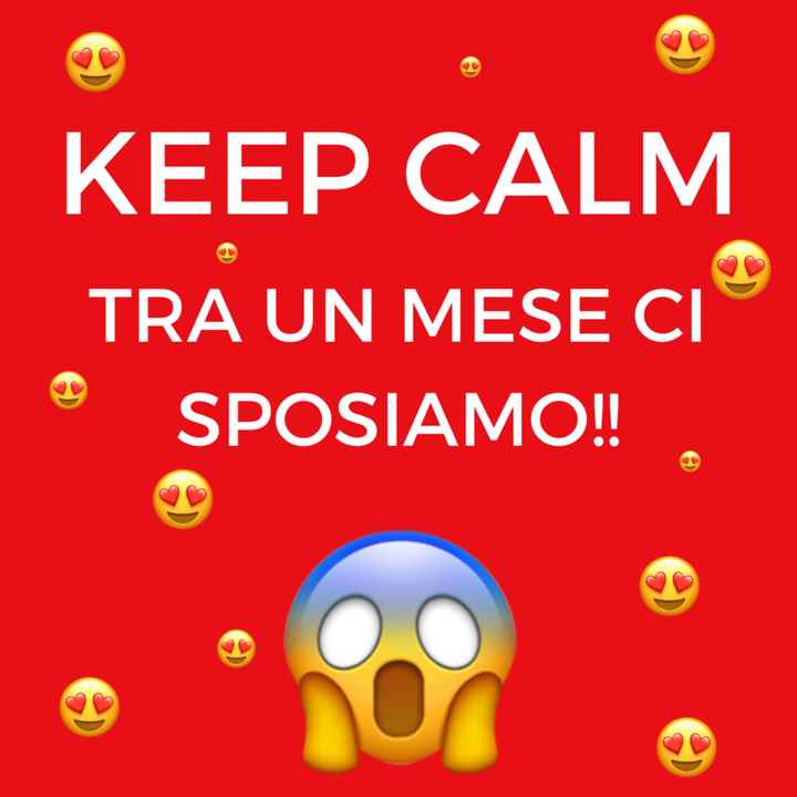 Inizia il countdown!! -30 giorni ❤️ - 1