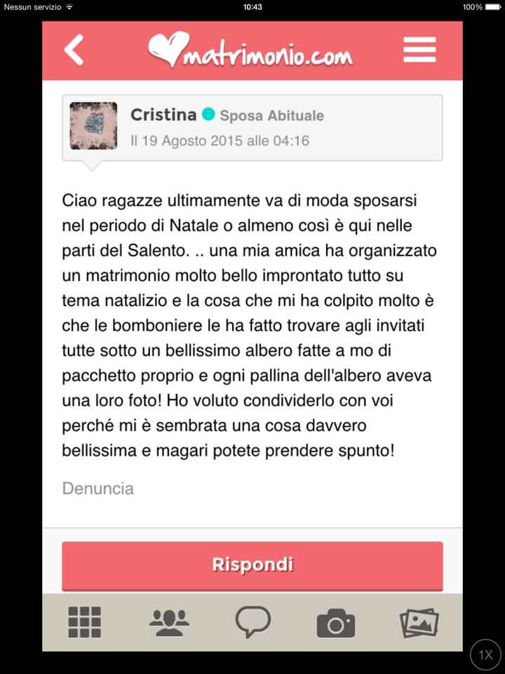 Idee e confettata natalizia - 2