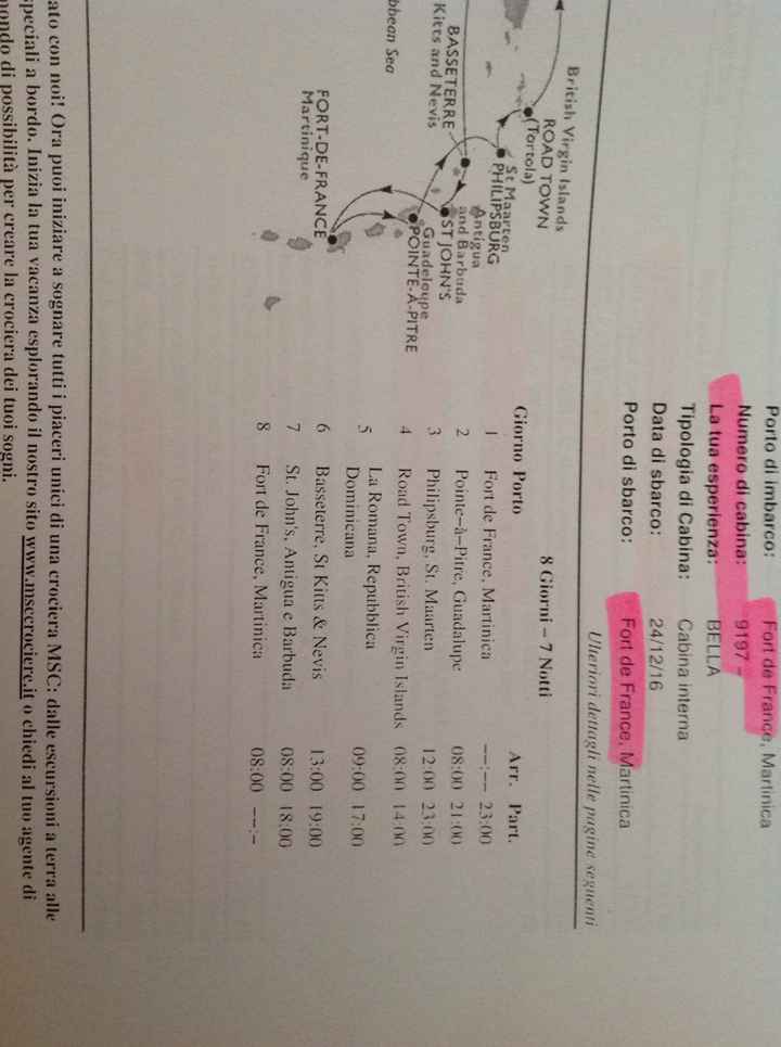 Crociera a dicembre? - 2