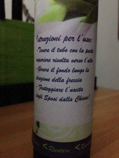 sparacoriandoli personalizzati retro