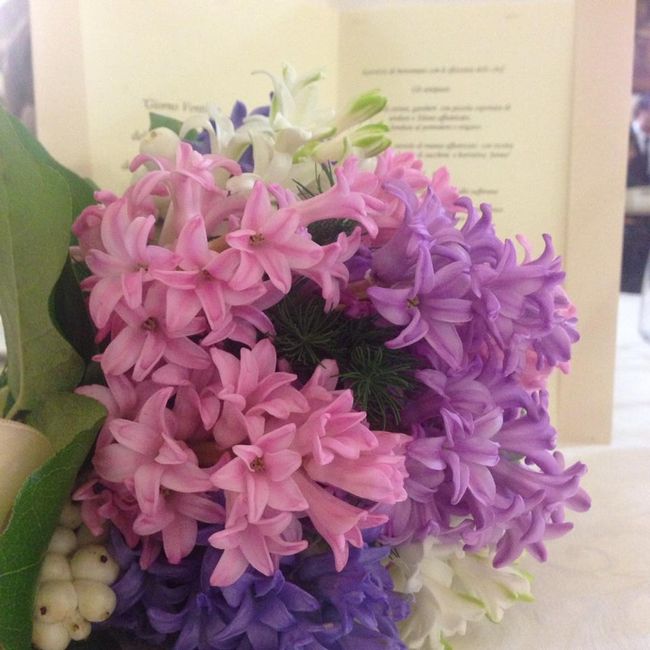 Bouquet: fiori porta fortuna, per me.