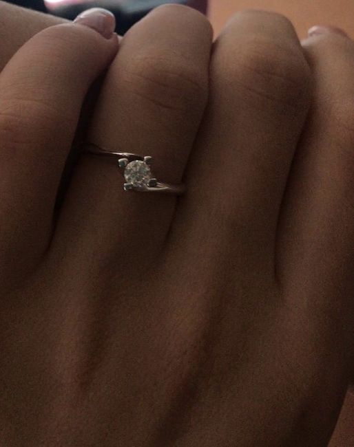 Che tipo di anello hai ricevuto alla proposta? - 1