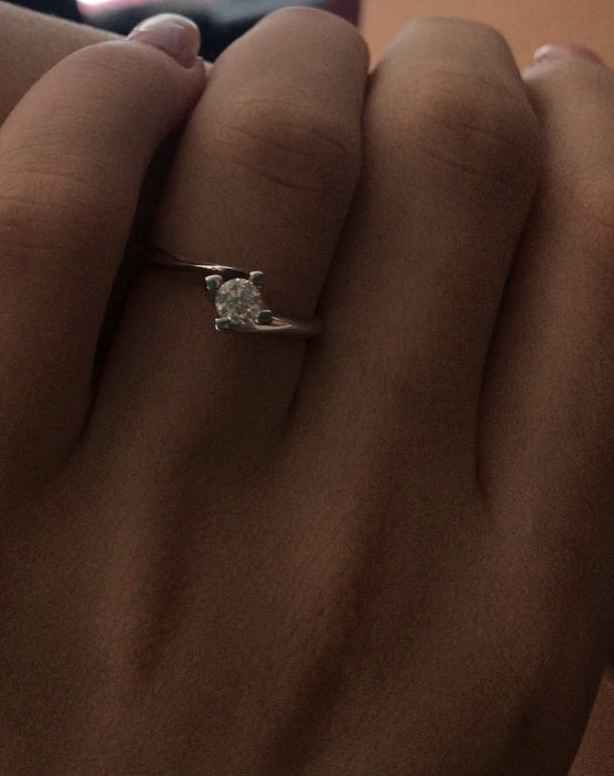 Che tipo di anello hai ricevuto alla proposta? - 1