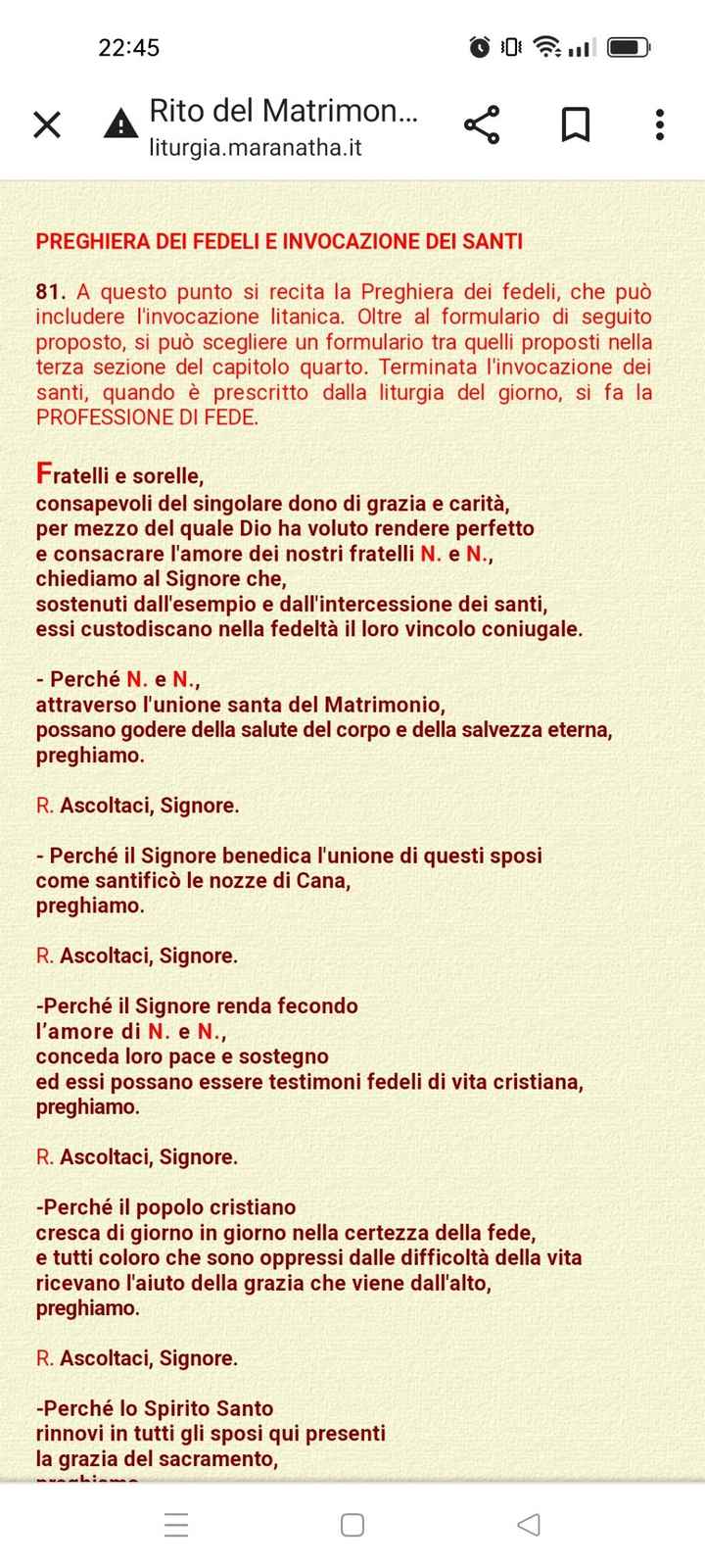 Funzione in chiesa - 2