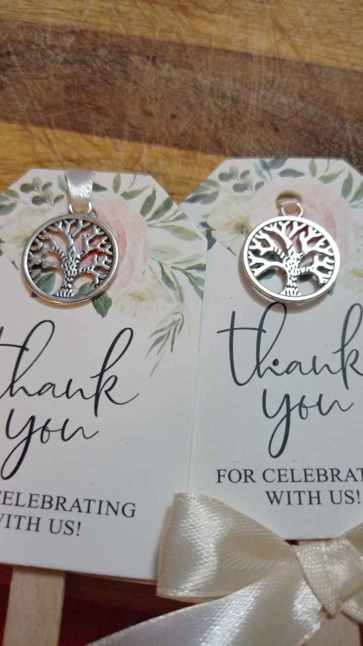 Segnaposto e tema nozze - 1