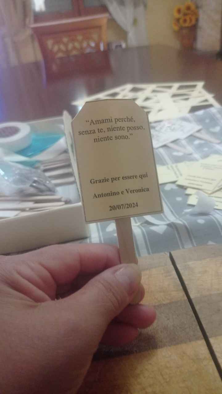 Segnaposto mi date consigli evonomici? - 2