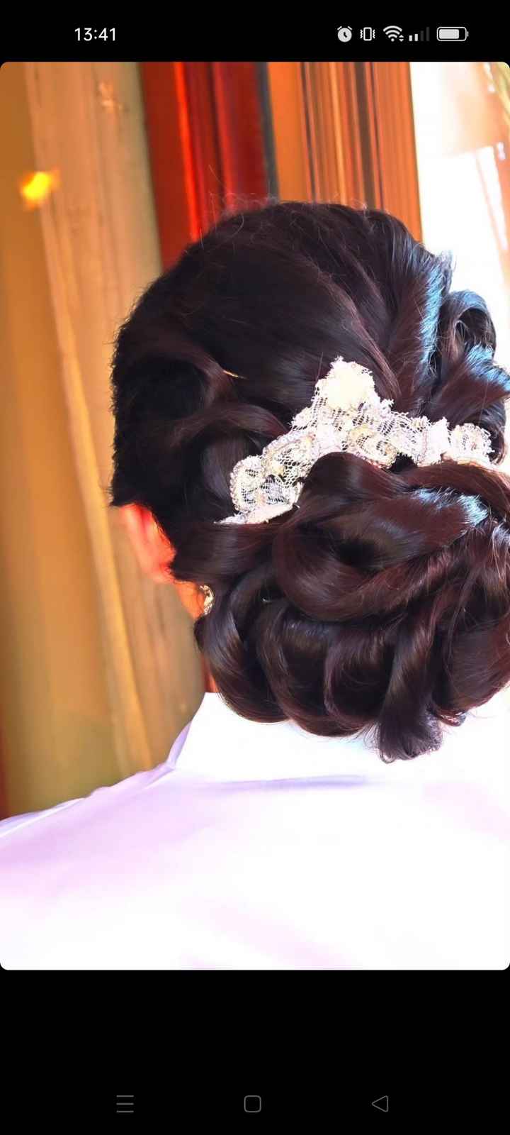 Acconciatura sposa raccolto - 2